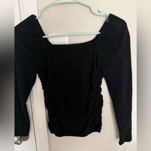 art class Black Long Sleeve Top